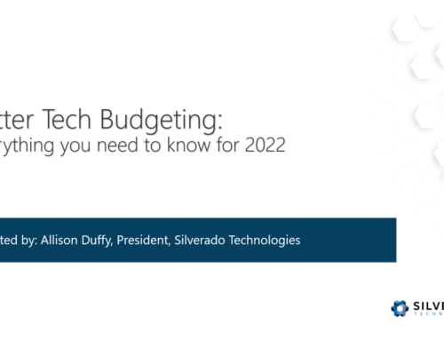 Webinar: Better Tech Budgeting